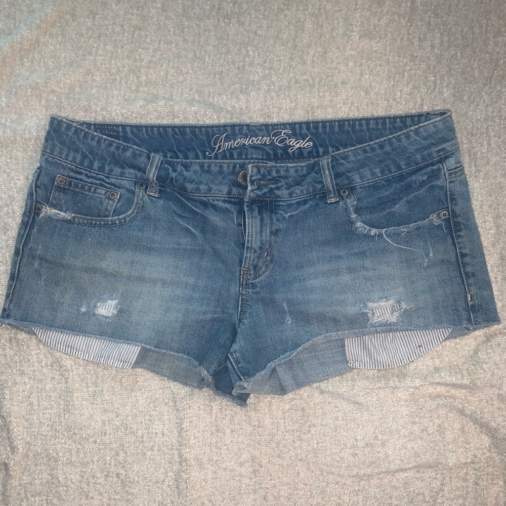 American Eagle Jean Shorts size 14